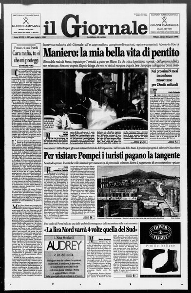 Il giornale : quotidiano del mattino